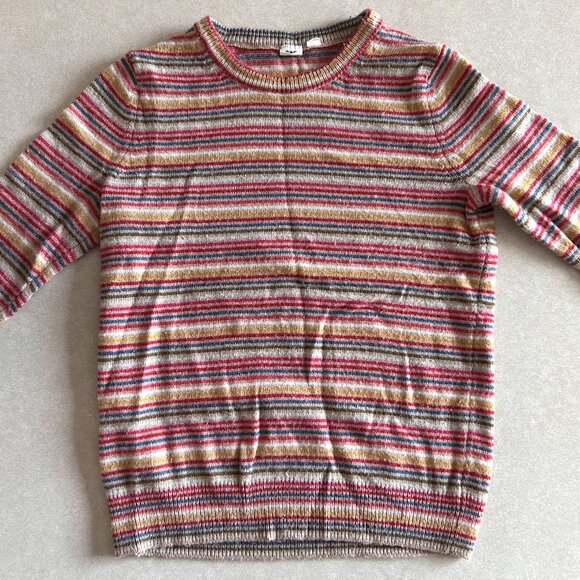 GAP Striped Merino Wool Blend Sweater ASO Max Mayfield - Picture 2 of 8